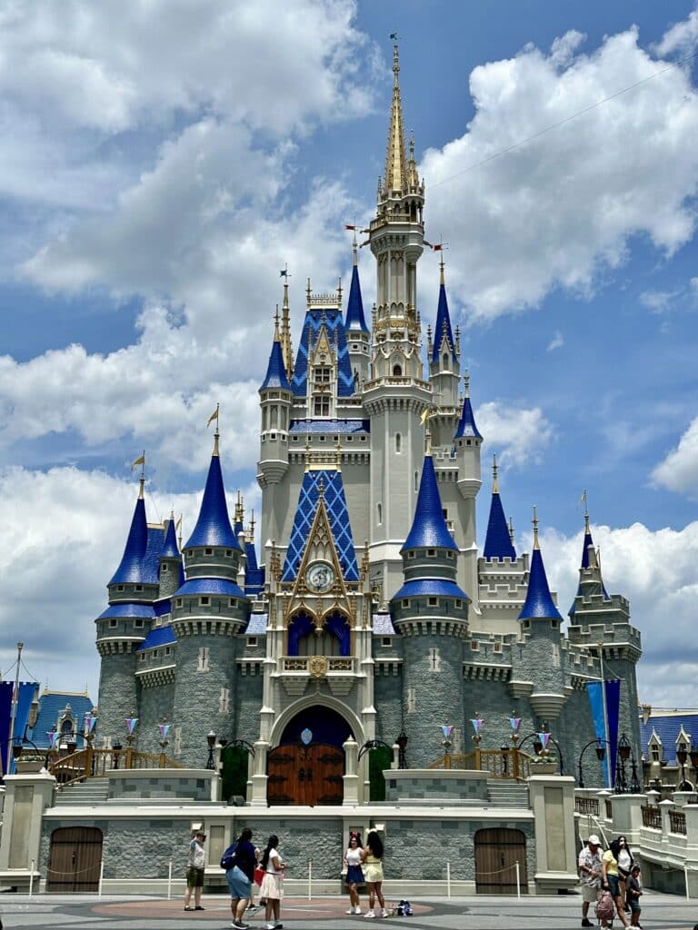 repainted Cinderellas castle