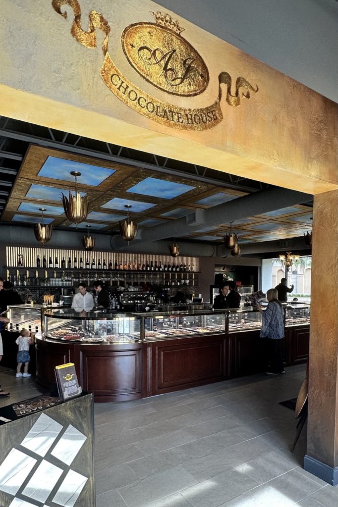 aj's chocolate house in winter park, fl