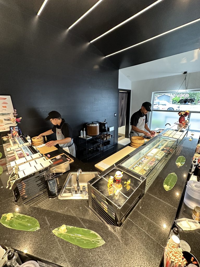 2 sushi chefs making sushi at edoboy in orlando