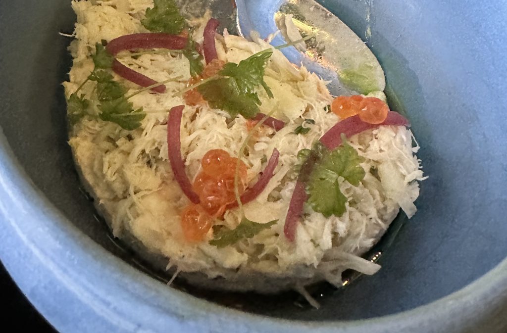 smoked trout/crab dip
