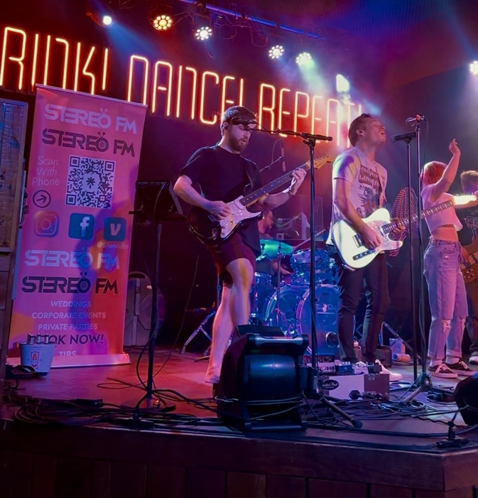 stereo fm band at tin roof icon park orlando