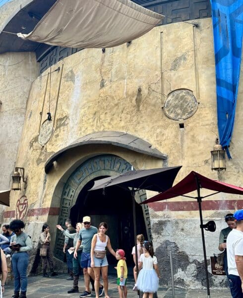 Olga's Cantina Entrance at hollywood studios Disney World