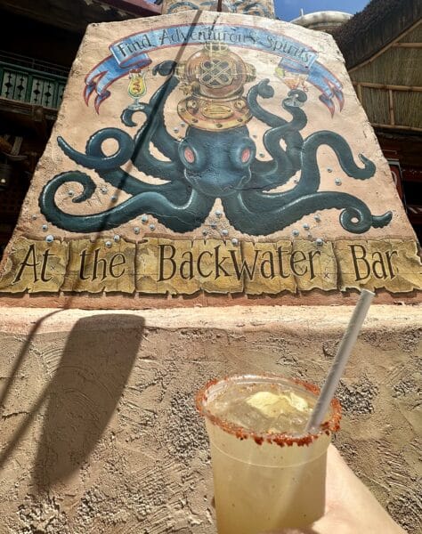 outside backwater bar at islands of adventure