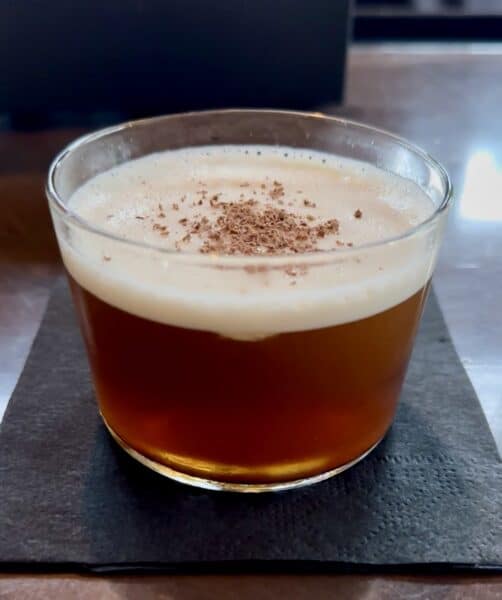 rug room and June in Thornton Park espresso cocktail