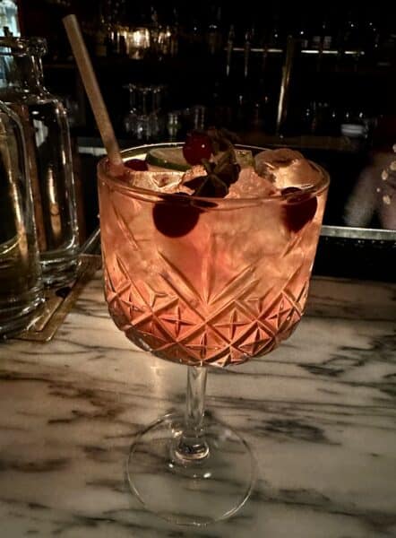 milk punch from the courtesy in winter park
