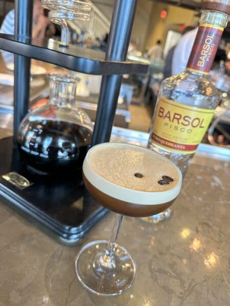 wine bar George Disney Springs espresso martini