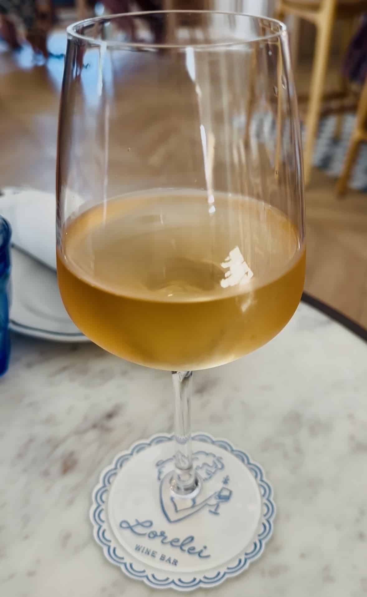 Lorelei wine bar orlando glass of rose