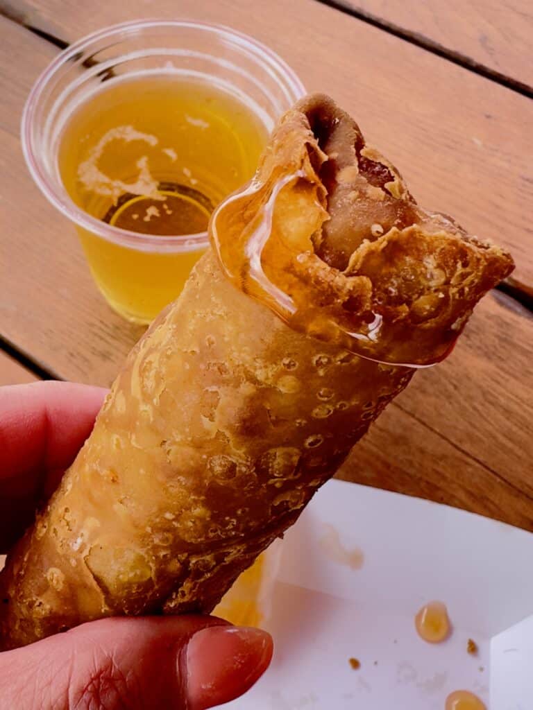 Yak & Yeti egg roll egg roll from yak & yeti local food cafes at animal kingdom