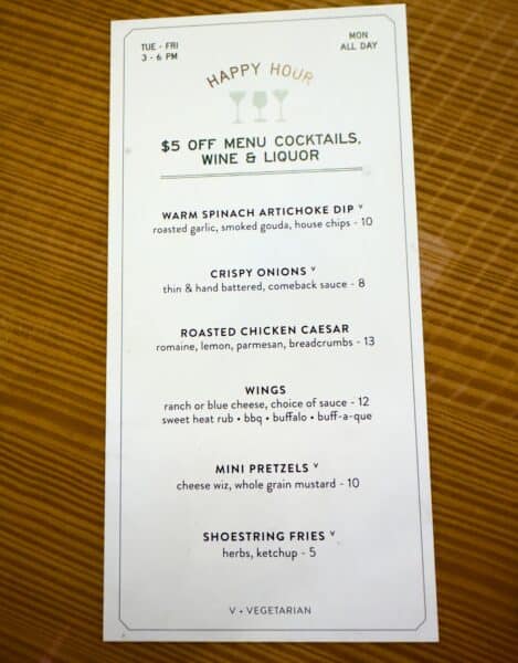 happy hour menu at primrose lanes orlando