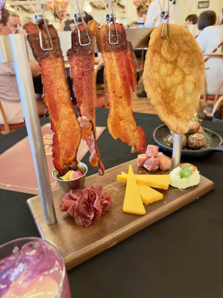 charcuterie board diamond horseshoe pop-up