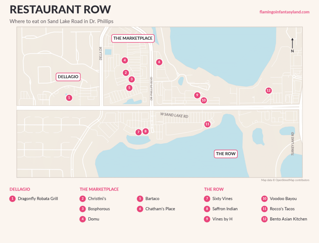 restaurant row orlando