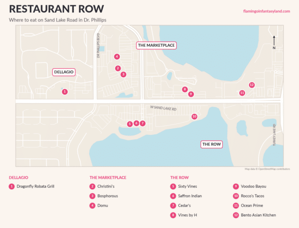 restaurant row orlando